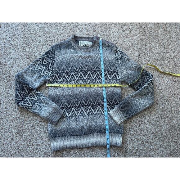 FCUK Wool Blend Mens Sweater, size Medium, Thick & Heavy - Picture 3 of 10